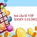 Soi cầu lô VIP KQXSMN 1/12/2022 hôm nay