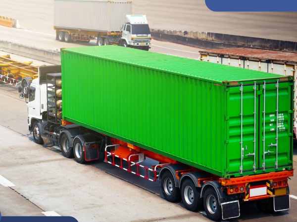 Mơ thấy xe container bị tắc đường hoặc kẹt