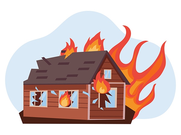 Ngủ mơ thấy cháy nhà mình, nhà hàng xóm là điềm báo gì?